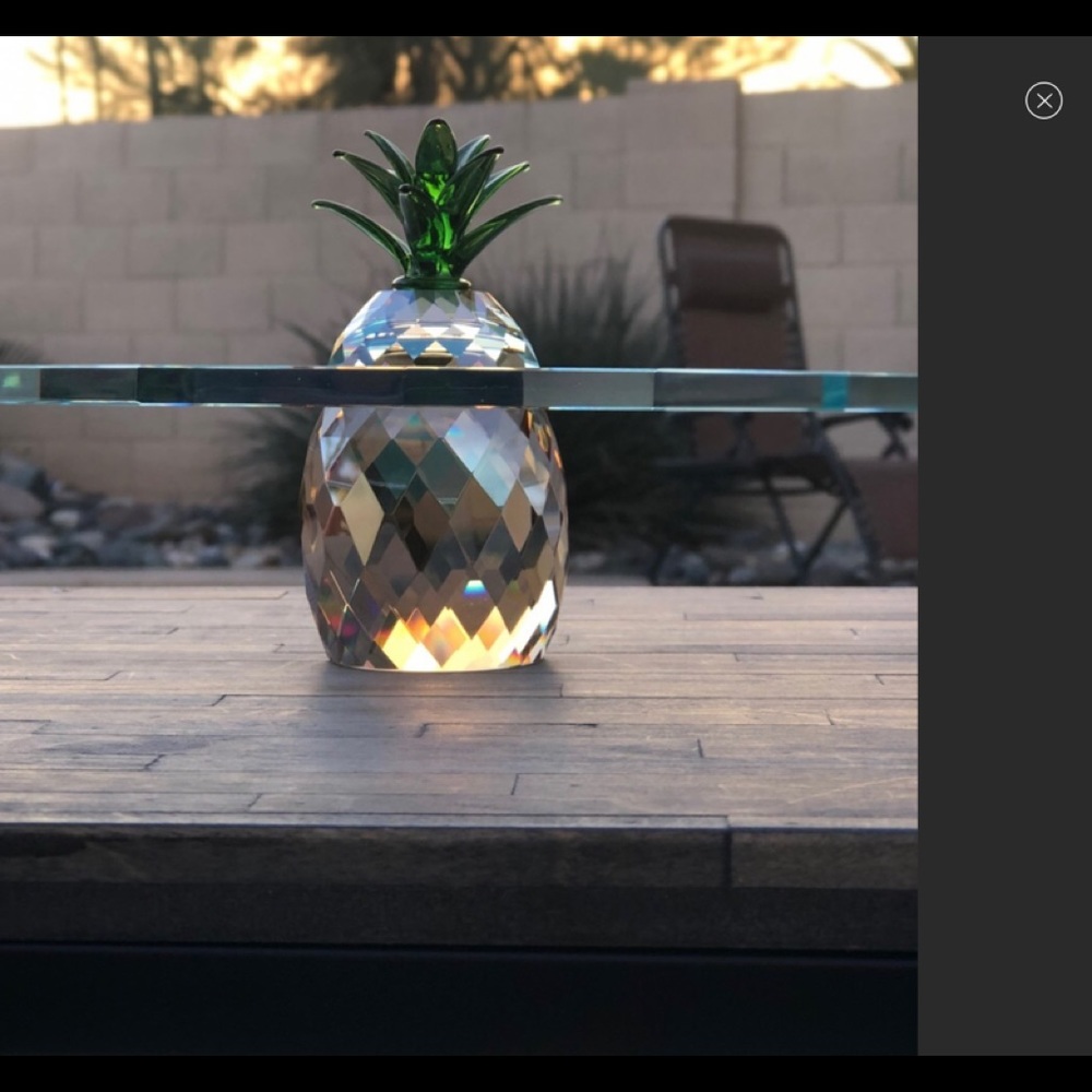COPY - In Search of Judy Ripka Home Pineapple Serving Plate